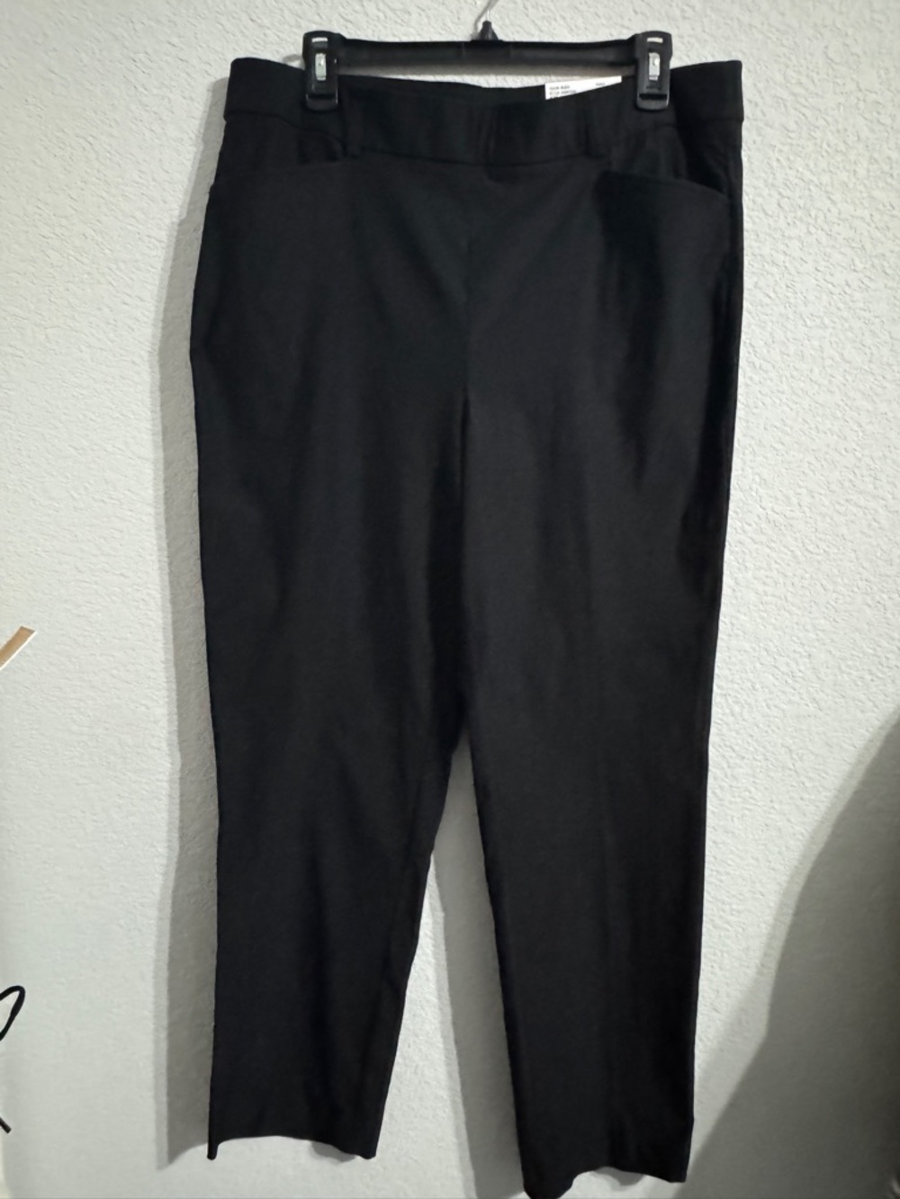 Rafaella Women's Black Stretch Pants Size 14